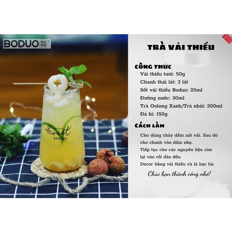 Mứt hoa hồng Boduo hộp 1kg