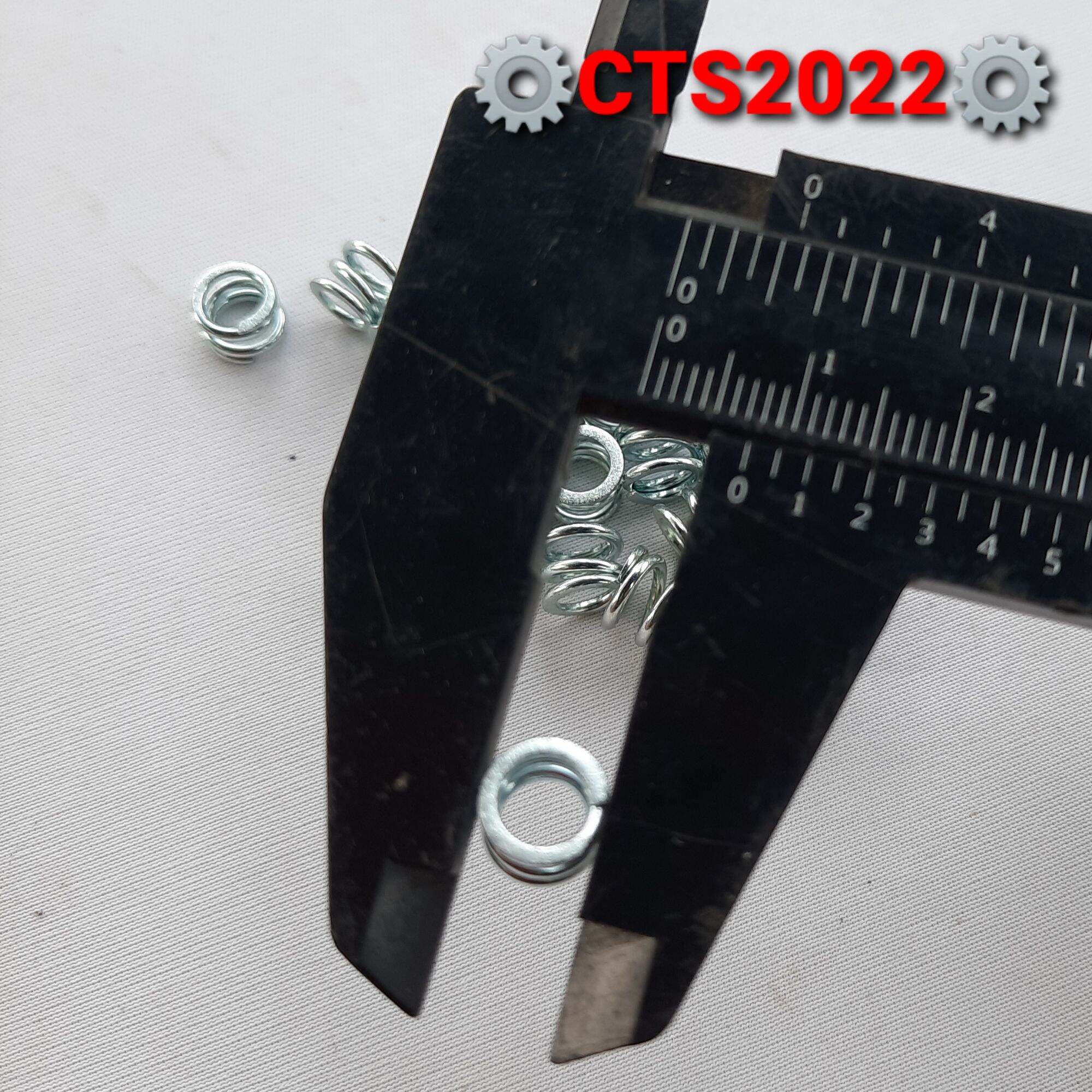 Lò xo nén phi 7.5mm sợi thép 1.0mm