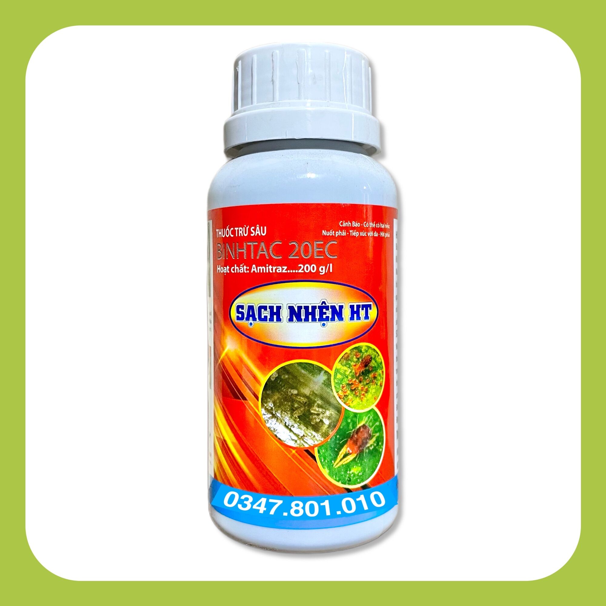 Sạch nhện ht - thuốc trừ nhện đỏ, nhện gié hại cây trồng - vtnn được mùa