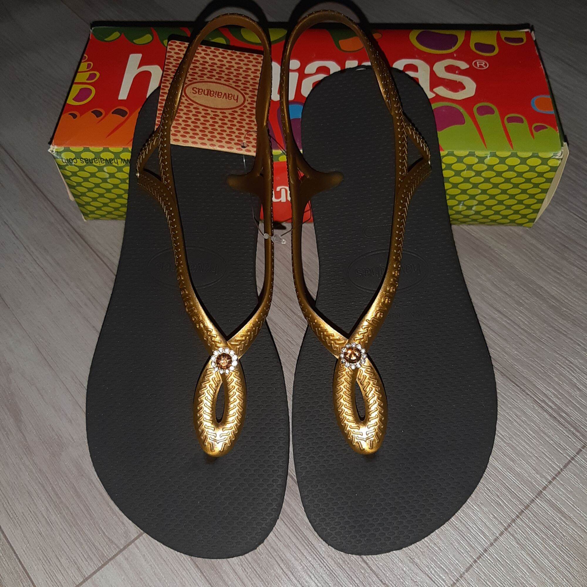 🔥FREESHIP🔥HAVAIANAS - Sandal nữ Luna đính đá