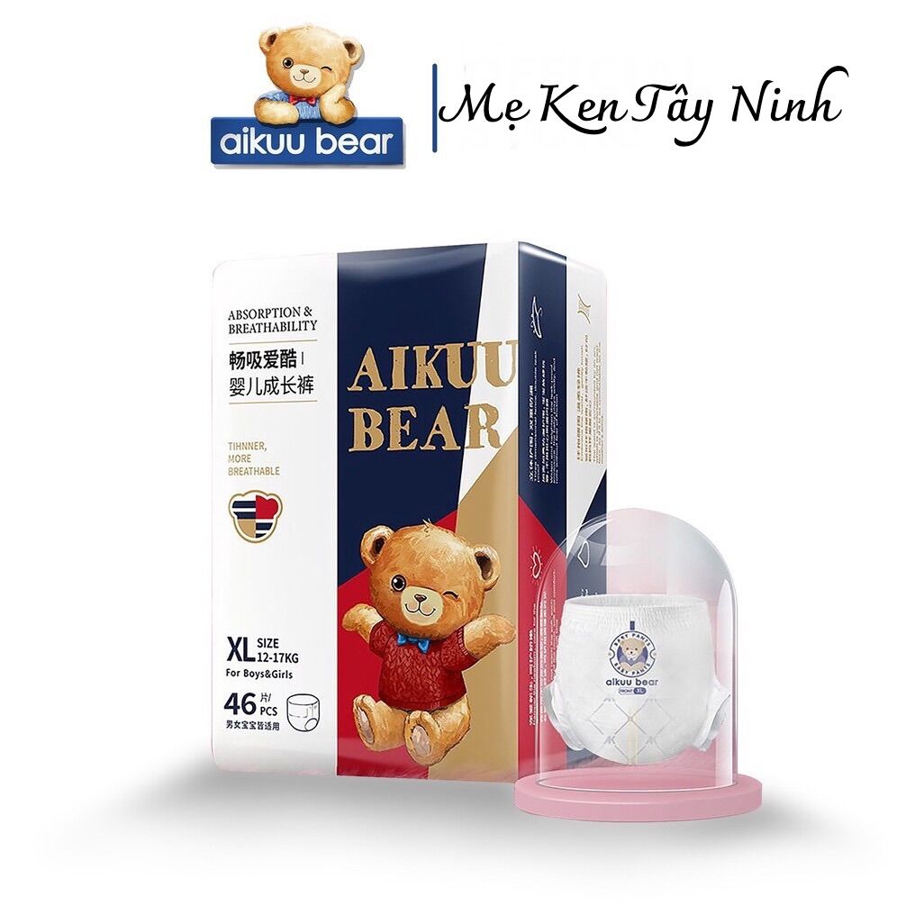 🐻 tã bỉm aikuu bear 🐻 dán/quần đủ size s112,m100/m100,l96,xl92,xxl88,xxxl84