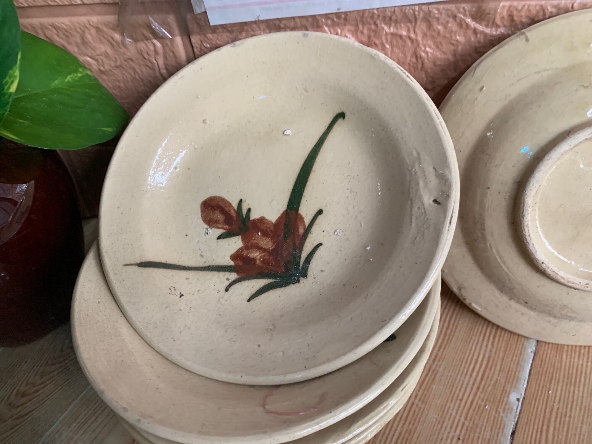 Sét 2  Dĩa kem 15 cm