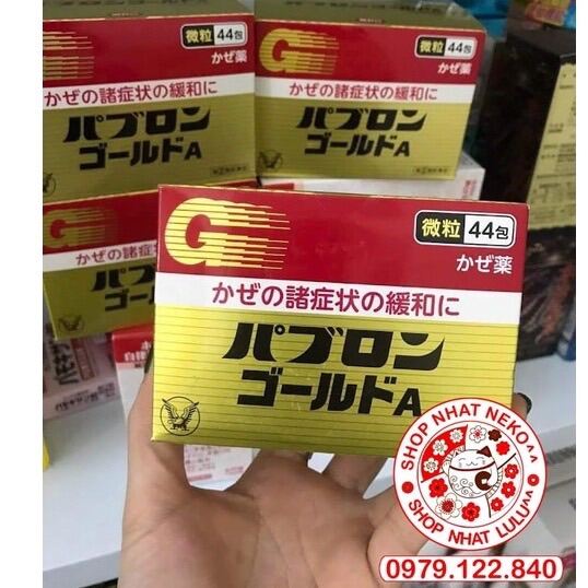 Bột cảm cúm Taisho Pabron Gold A Nhật Bản 44 gói dành cho người lớn