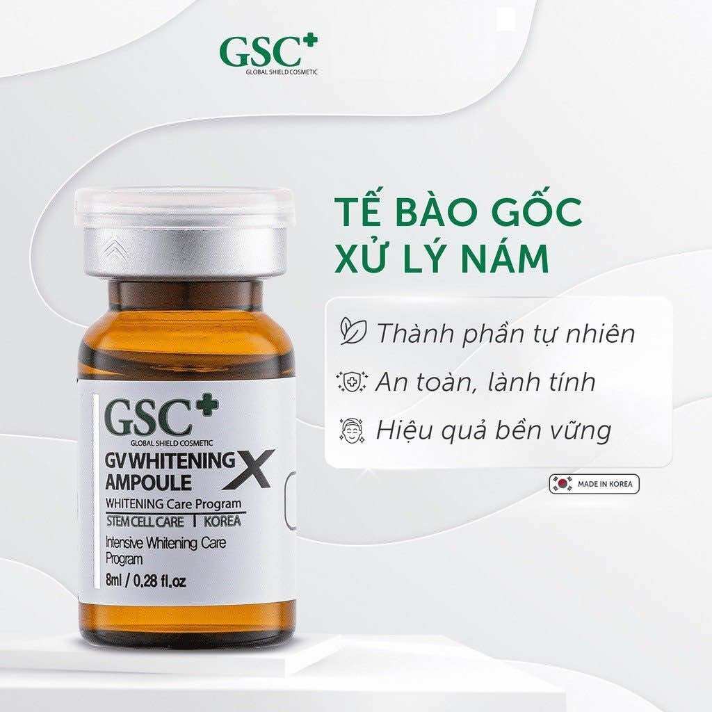 Tế bào gốc giảm thâm nám, trắng da GSC