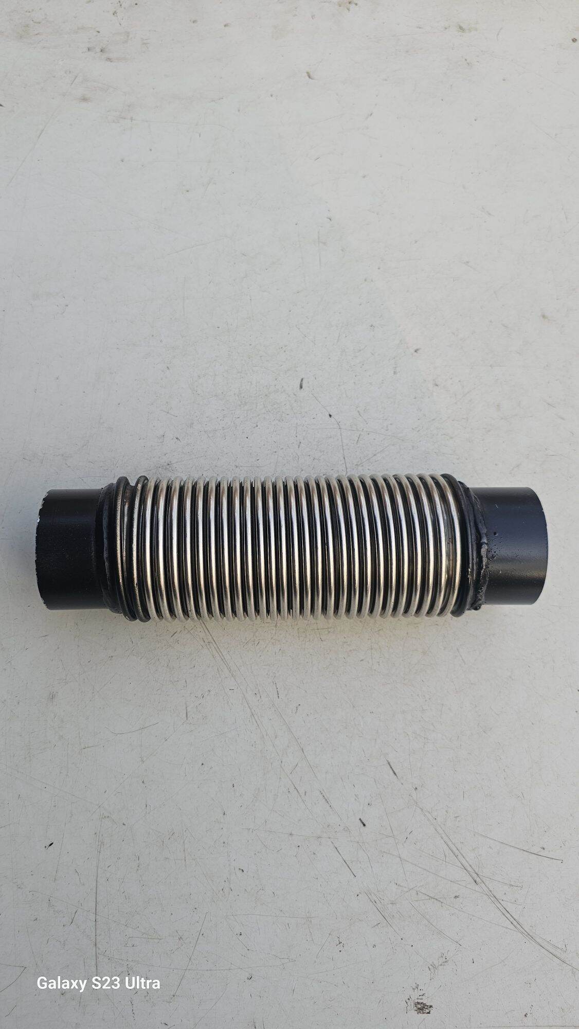 ruột gà ống xả ô tô phi 55mm dài 230mm