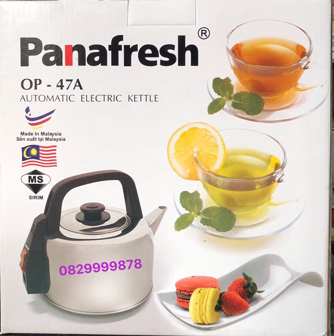 Ấm đun - siêu tốc panafesh op-47a