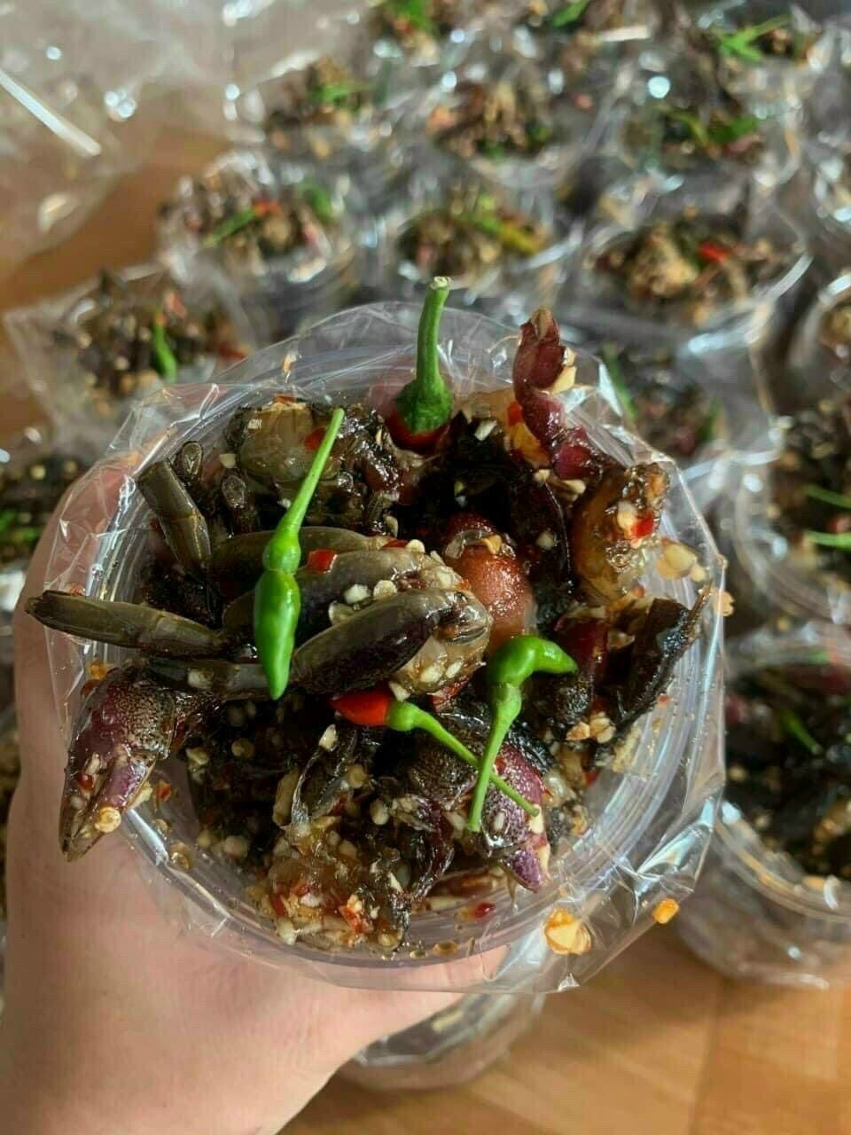 Mắm ba khía trộn sẵn  700g