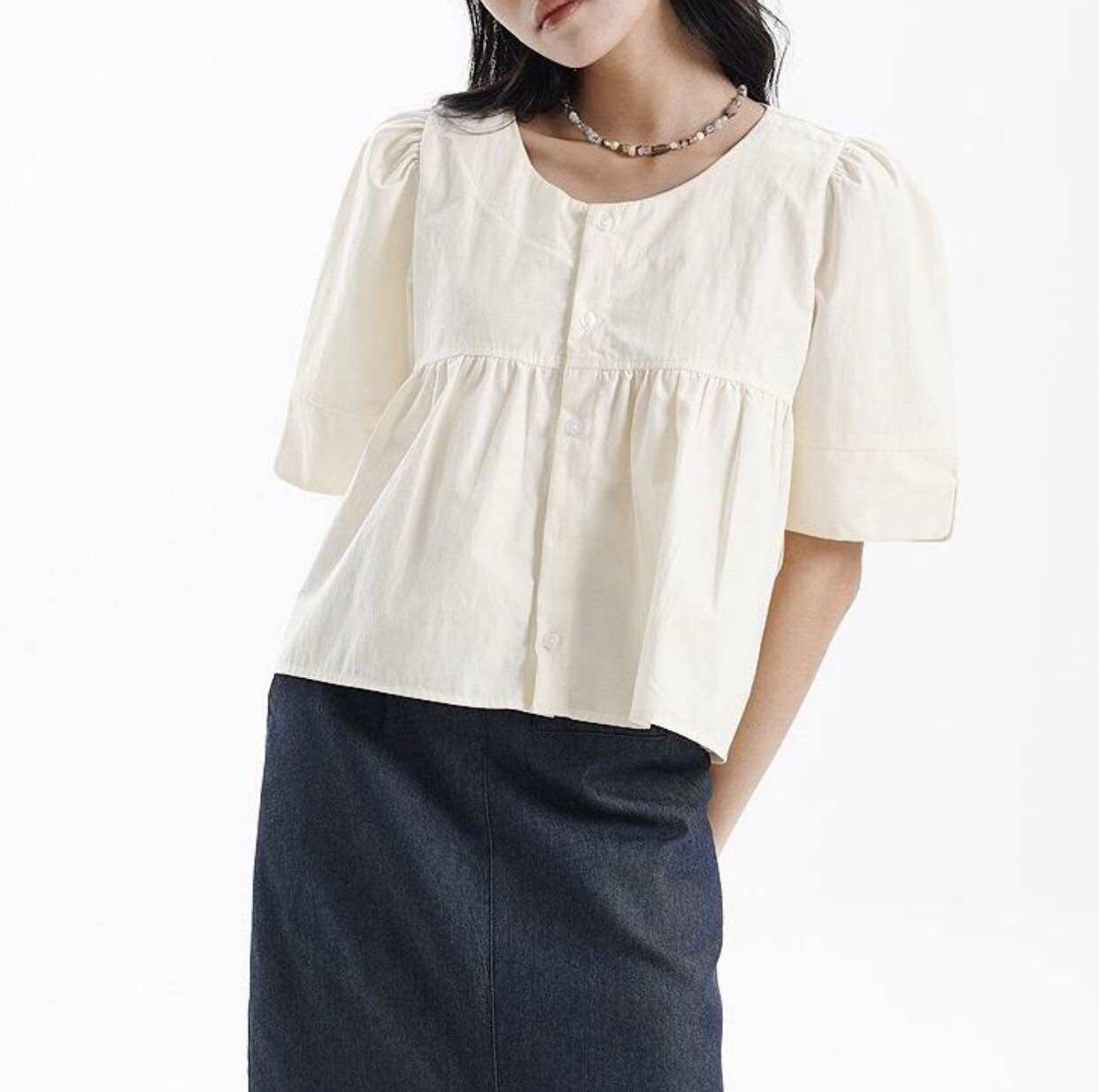Dob - áo blouse cơ bản ana