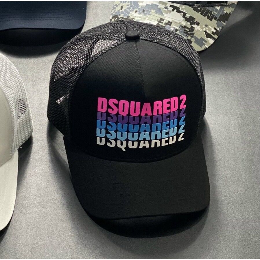 Nón kết lưỡi trai in DSQUARED phối lưới, thoáng mát hot hit