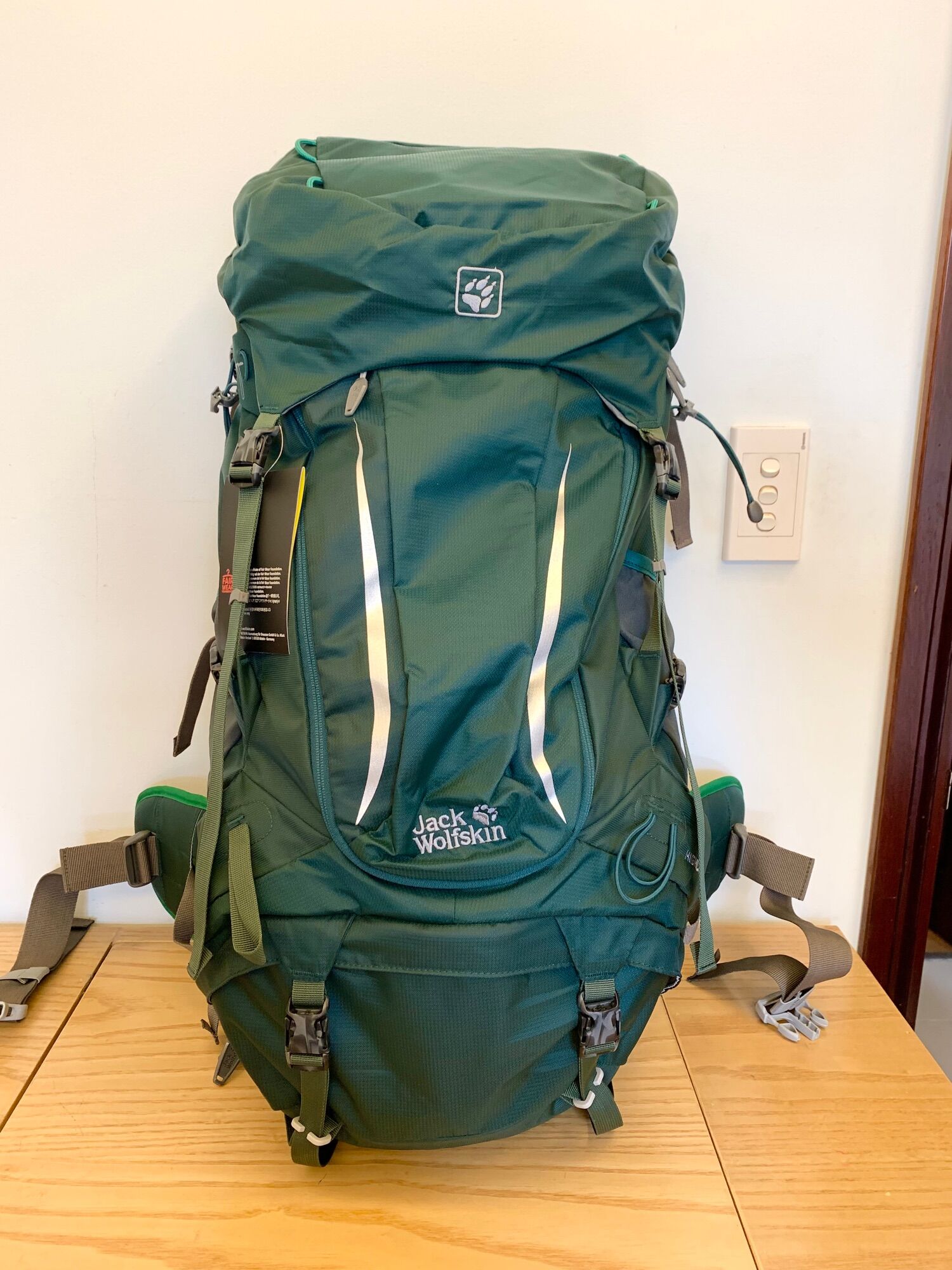 Balo leo núi, du lịch Jack Wolfskin highland xt50