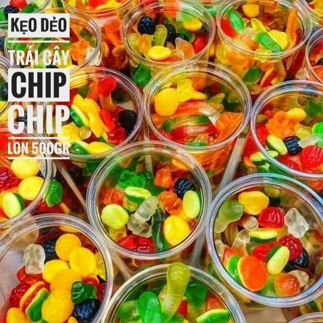 kẹo dẻo chip chip trái cây