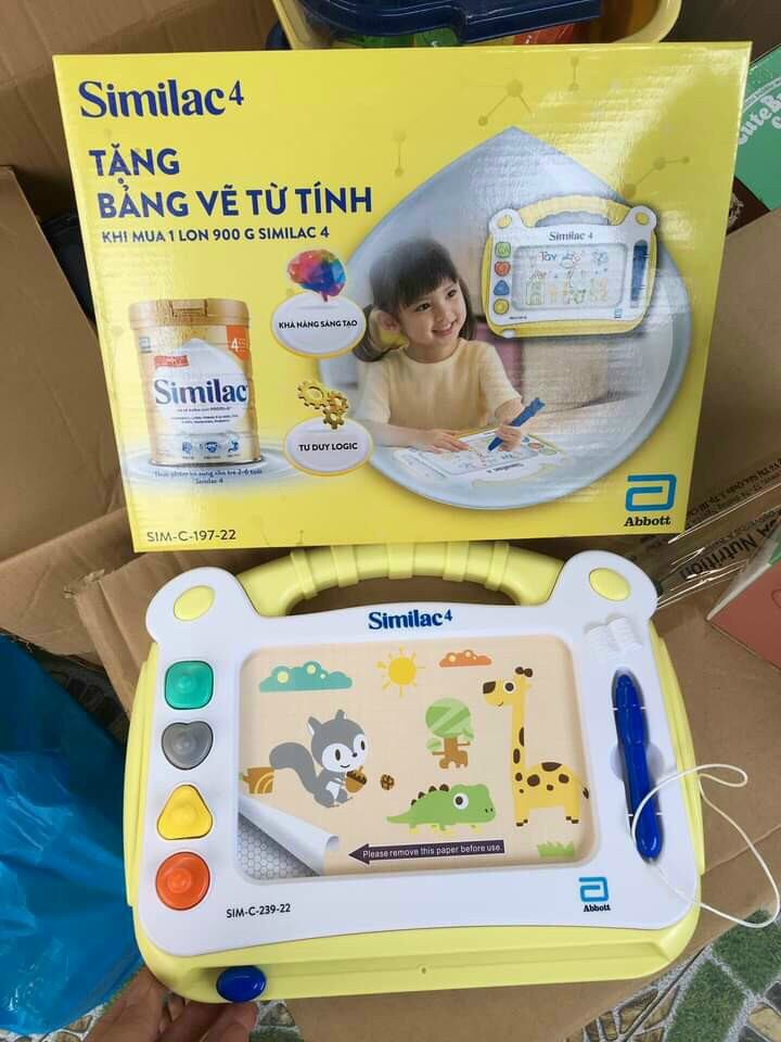 Bảng vẽ Similac cho bé