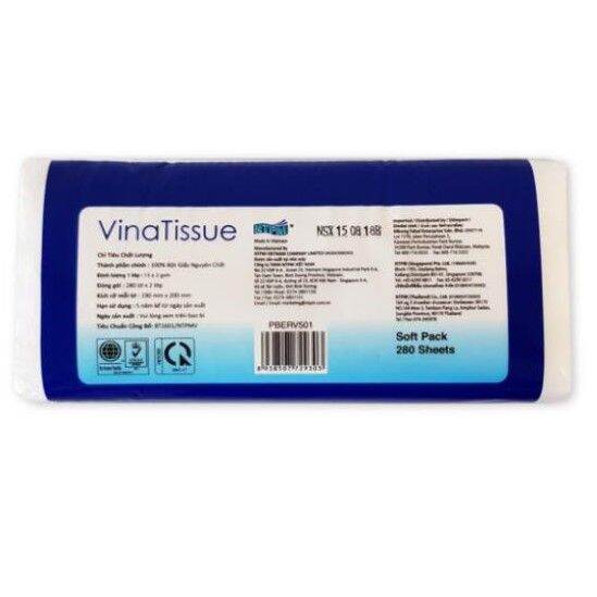 Combo 6 bịch Vinatissue 280 tờ 2 lớp