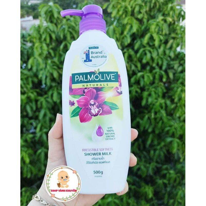 Sữa tắm Palmolive Naturals chiết xuất 100% thiên nhiên 500g (Hoa Phong Lan)