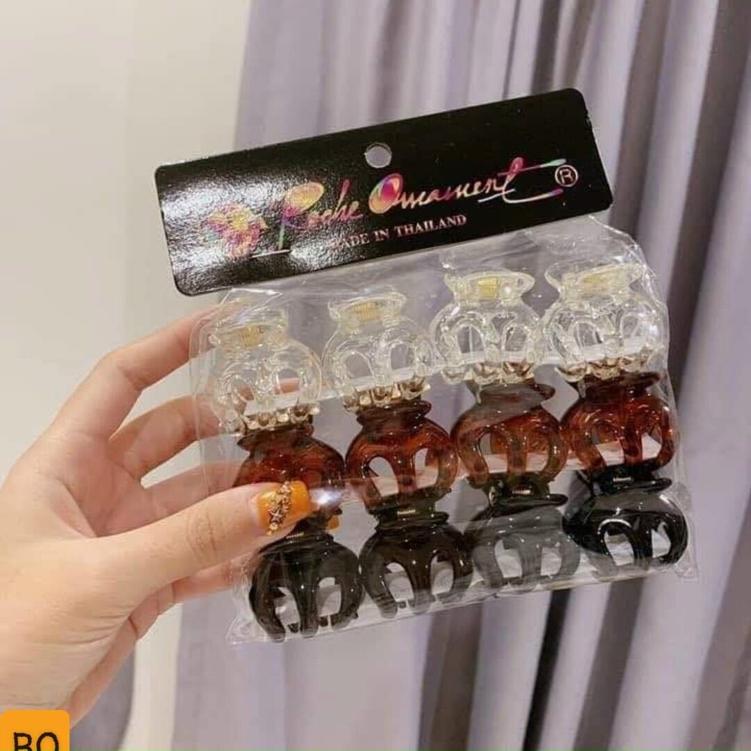 Set 3 kẹp tóc càng cua Thái Lan 🇹🇭
