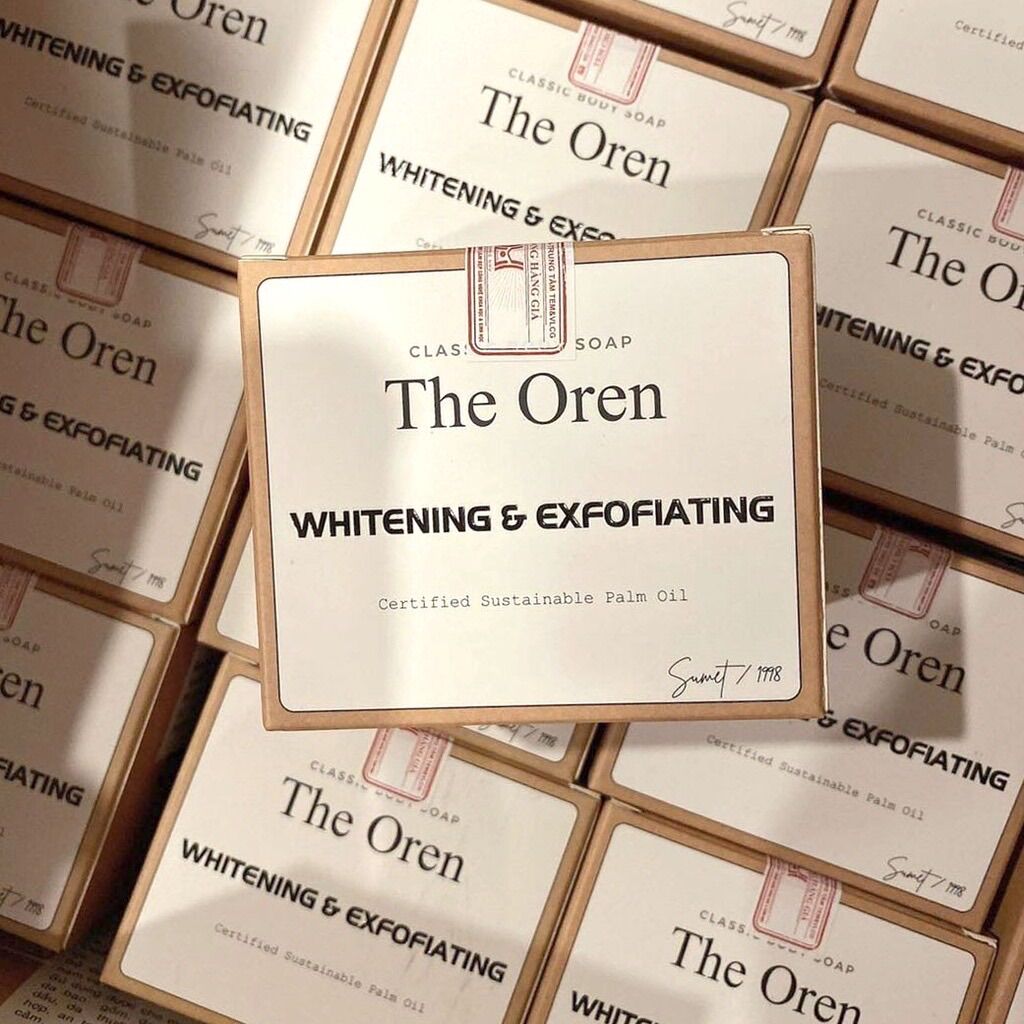 Xà phòng trắng da The Oren