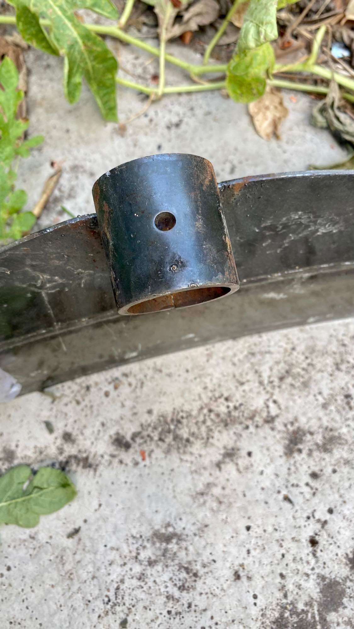 cuốc xạc cỏ nối lưỡi cưa (30cm)
