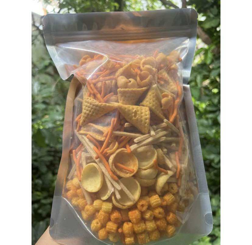 1kg snack tá lả đóng túi zip