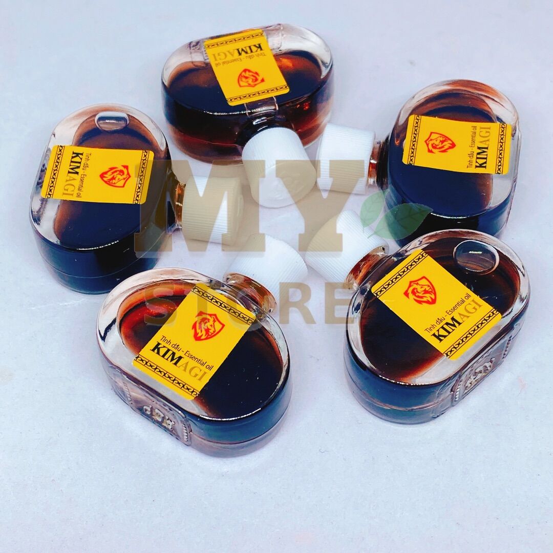 (Chính Hãng) Dầu Gió Kimagi Nâu( Hương Nước Hoa) 6ml