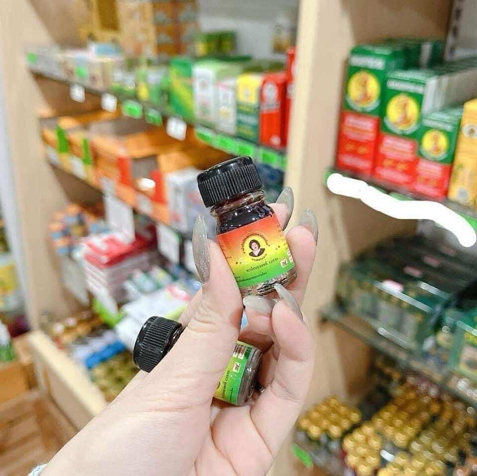 DẦU BÀ MẬP THÁI LAN 3ml - Dâu gió hồng hoa bà mập