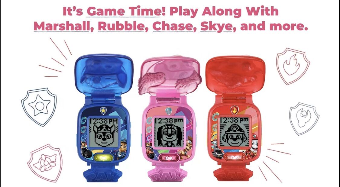 Đồng hồ Vtech Paw Patrol hồng sky nhiều chức năng