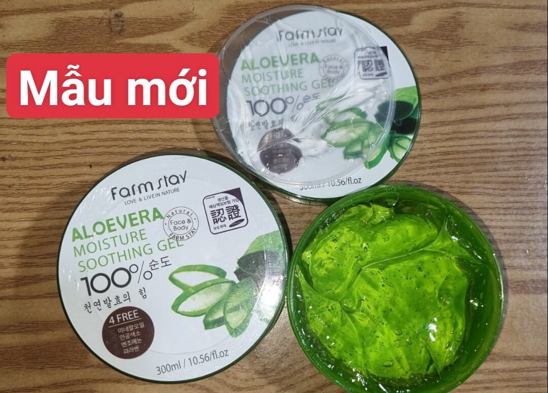 Gel nha đam 100% dưỡng da