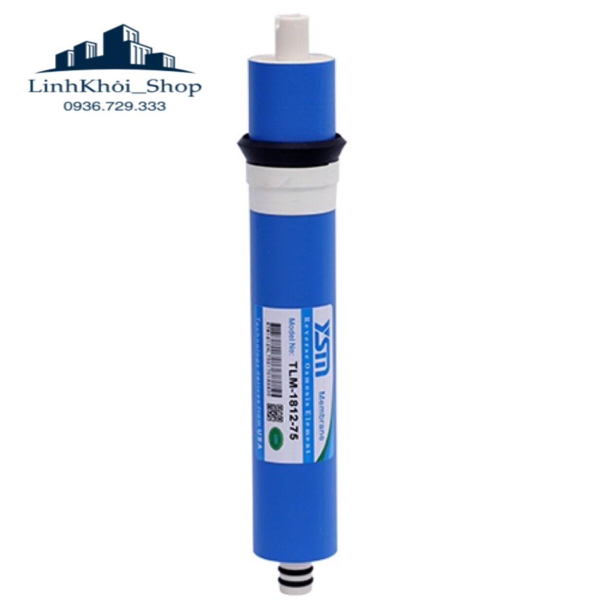 Lõi lọc RO | Lõi lọc RO số 4 | Lõi lọc RO world well RTW - 1812 - 75 hàng chất lượng tốt 10l/h ( xanh )