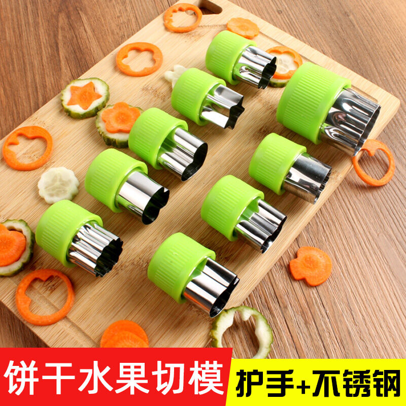 Nhà Bếp Sáng Tạo Rau Củ Quả Bộ Bay Thung Lũng Xanh Đa Năng Cắt Cho Cà Rốt Và Hoa
