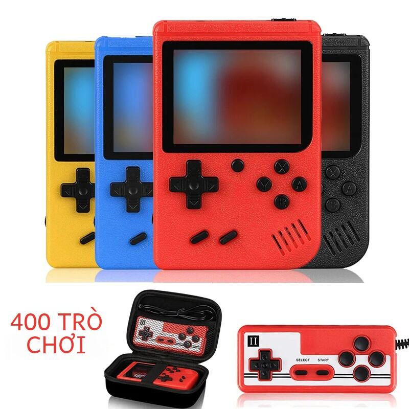 Mini Retro Máy Chơi Game Cầm Tay Với 400 Tích Hợp Trò Chơi FC Di Động Màn Hình LCD 3.0 Inch Video Game Thủ Dành Cho Trẻ Em Bé Trai