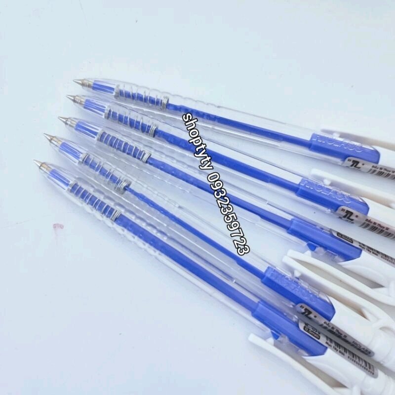 1 Hộp 20 Cây Viết/Bút Bi Xanh, Đỏ, Đen TL 079 Đầu Bút 0.5mm