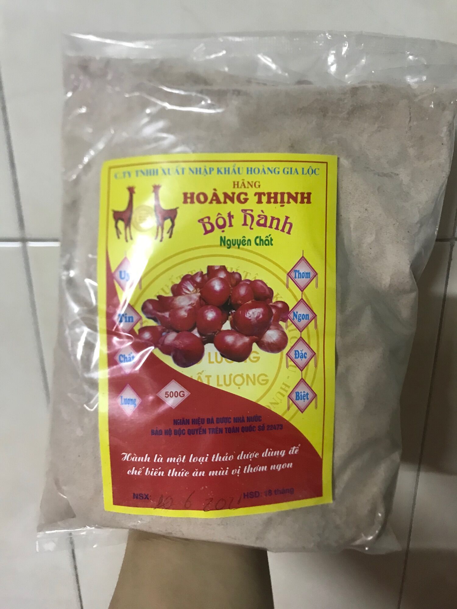 500gr bột hành hoàng thịnh