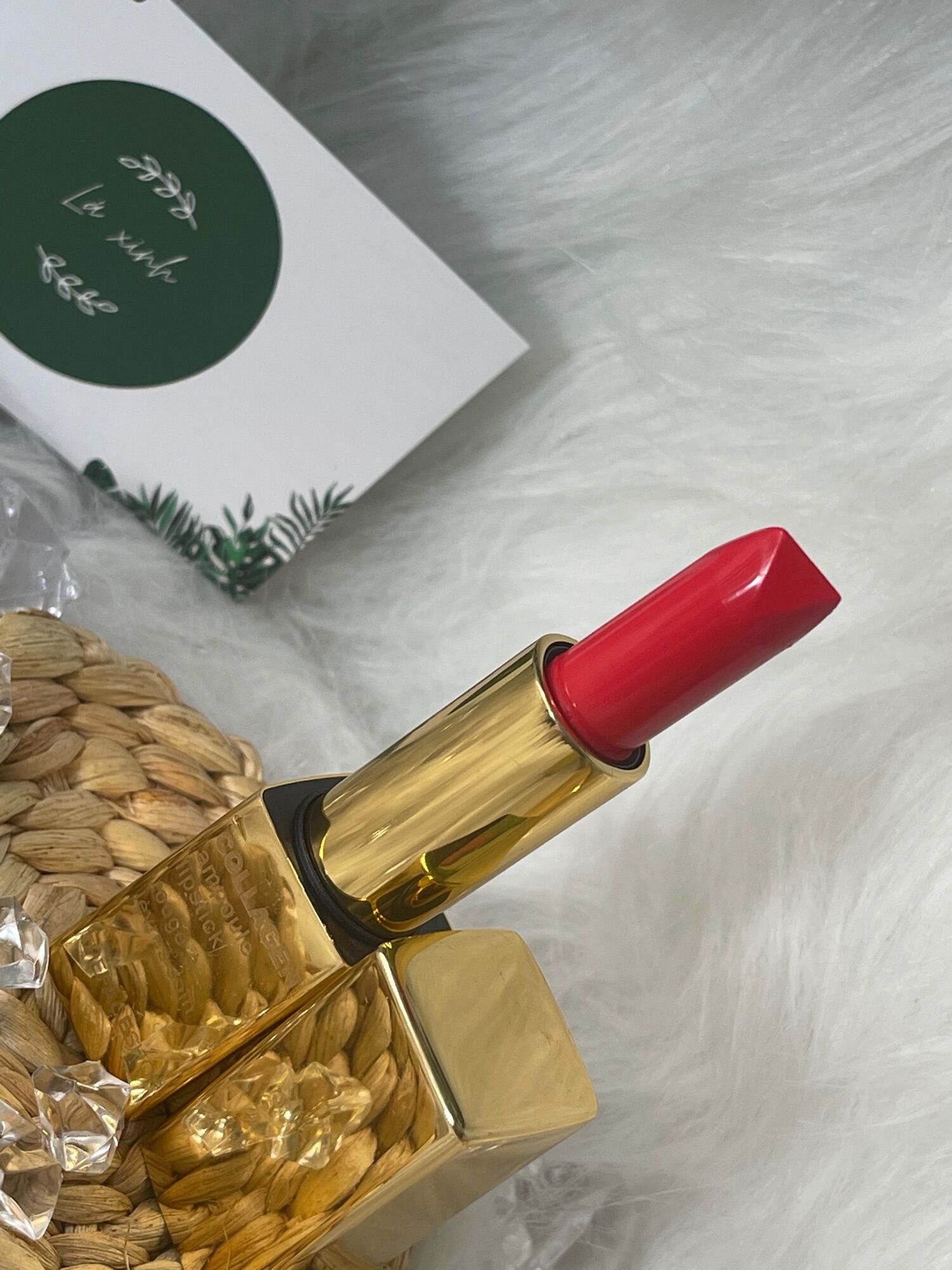 [HCM]Son Thỏi Collagen Ampoule Lipstick The Face Shop
