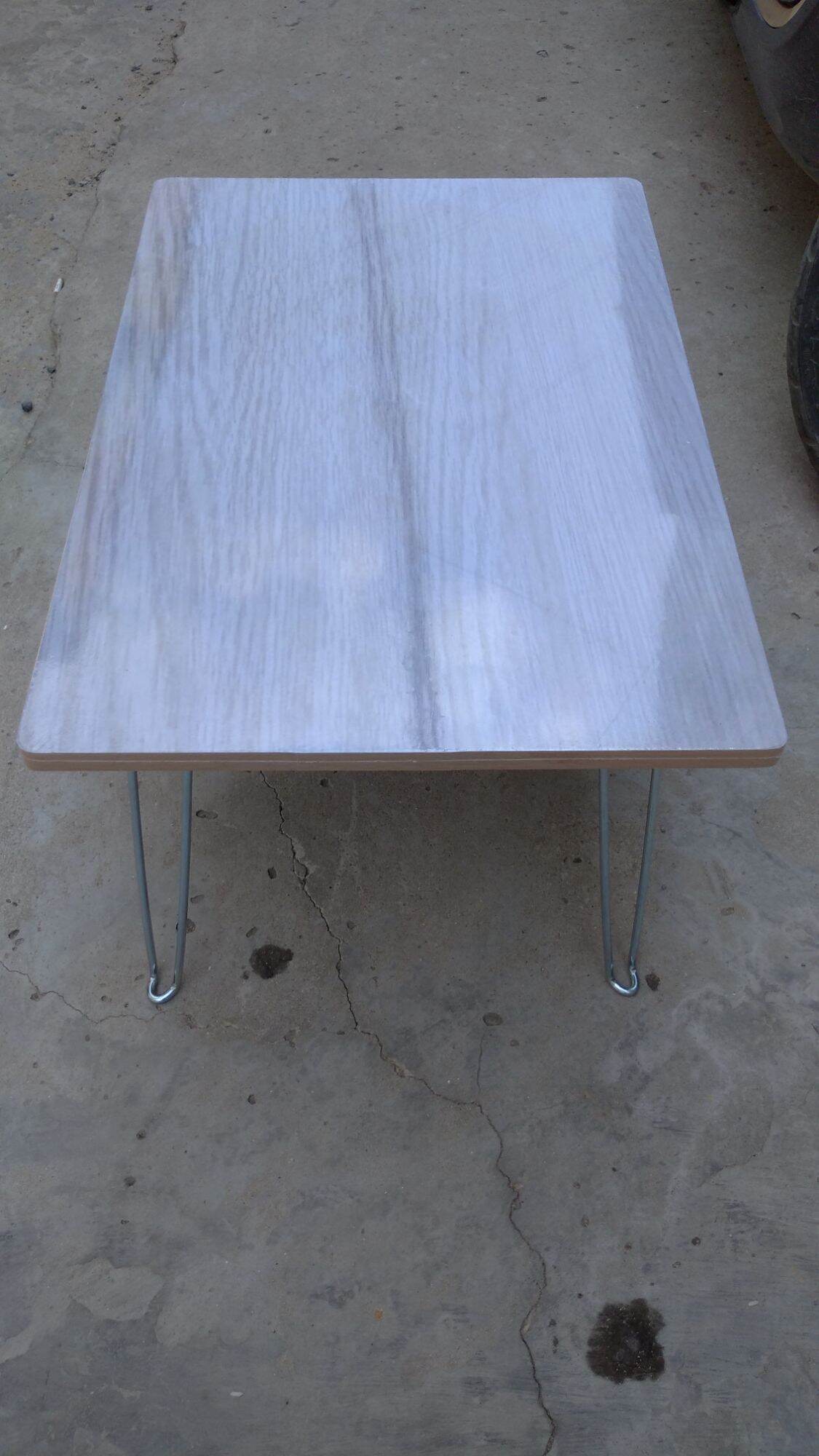 Bàn xếp Vân gỗ chân kẹp 40*60*28