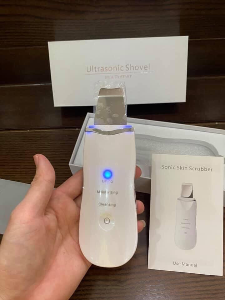 Máy Cà Da Chết Sóng Ultra Soniclàm Sạch Sâuđẩy Tinh Chấtnâng Cơ Chống Lão Hoá