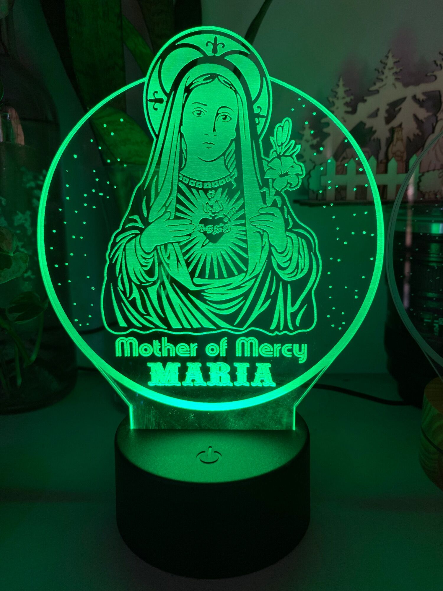 Đèn led ĐỨC MẸ MARIA