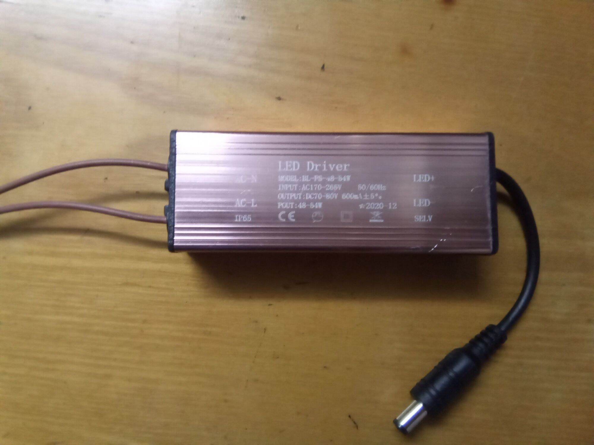 Nguồn đèn led panel 48-54W, 70-80 VDC
