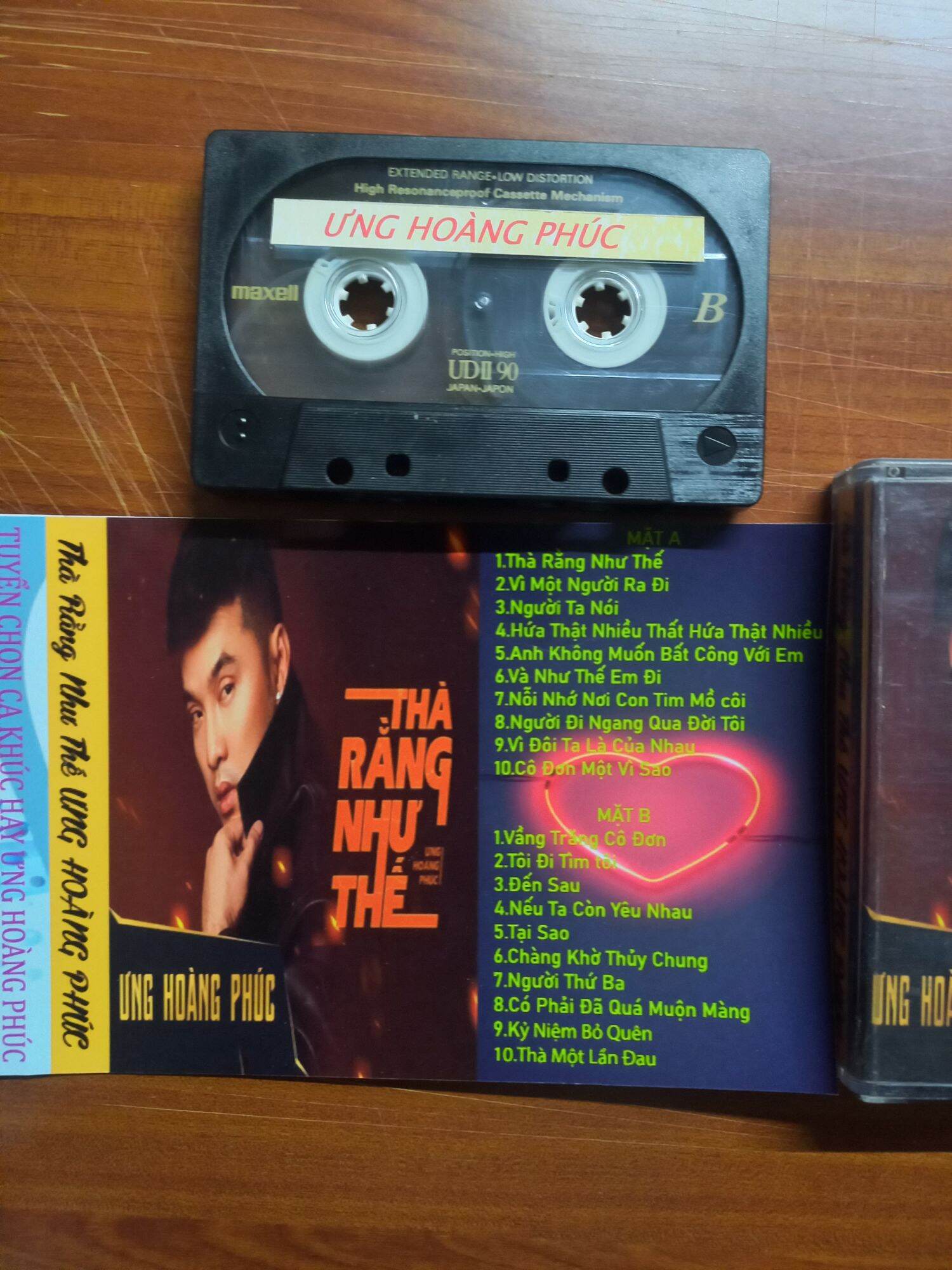 BĂNG CASSETTE ƯNG HOÀNG PHÚC