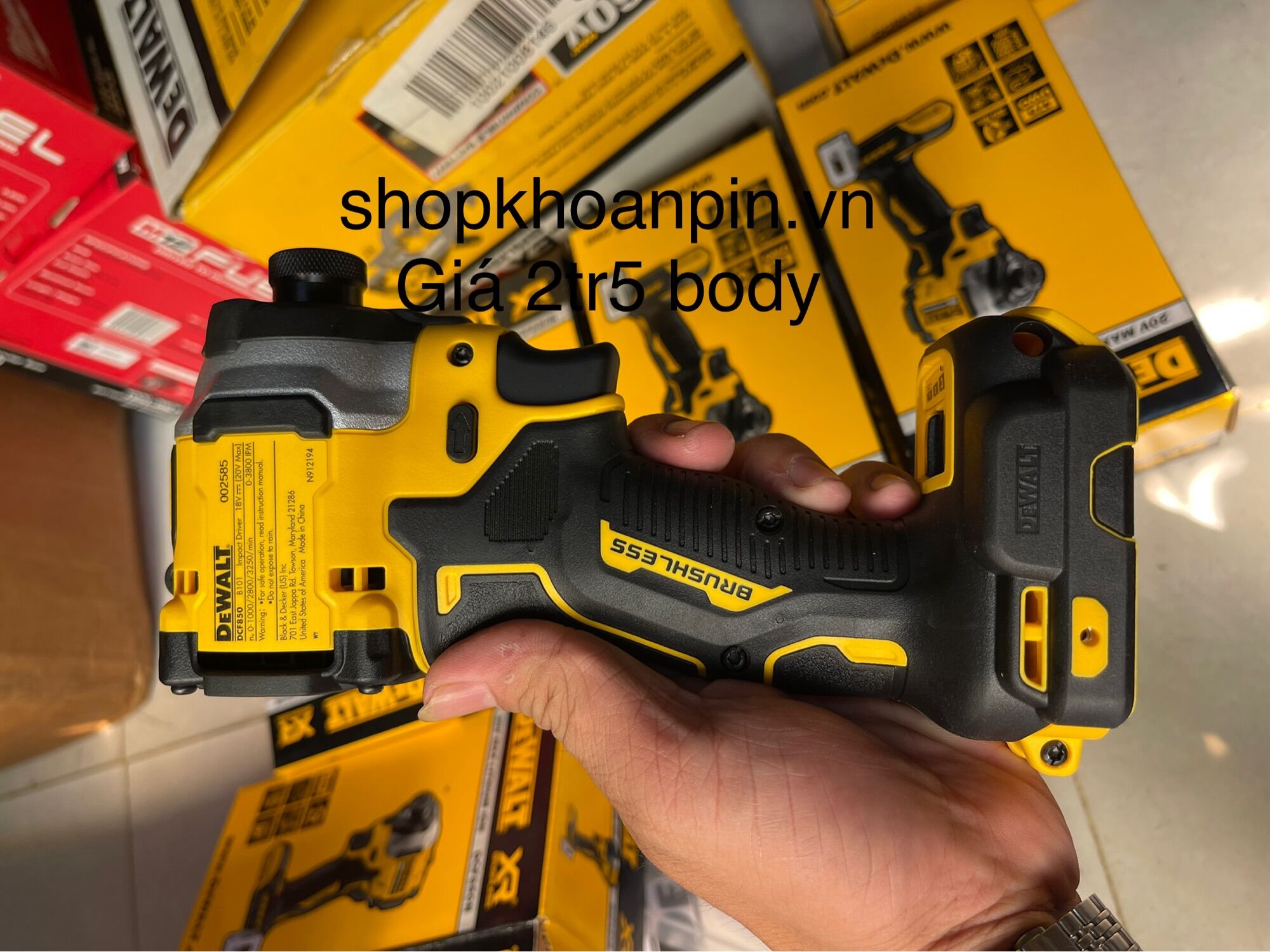 Dewalt dcf 850