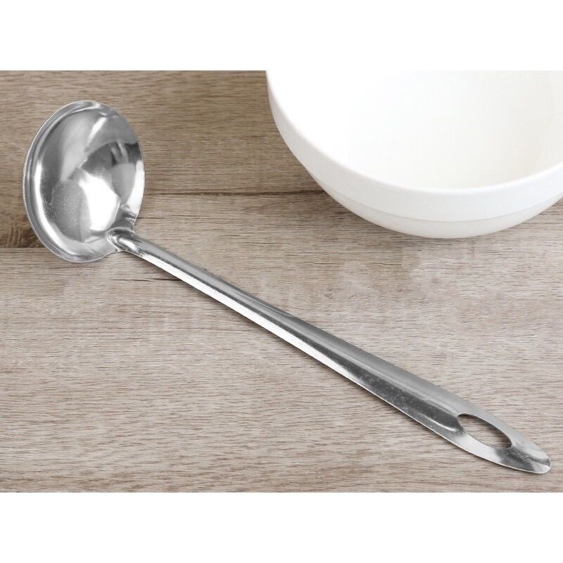 Vá múc canh lẩu inox 100% 7cm