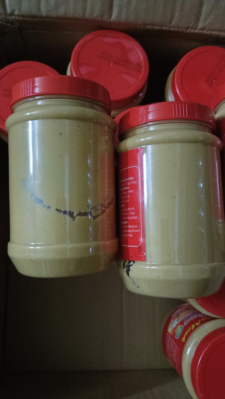 bơ đậu phộng kim minh hủ lớn 500gram