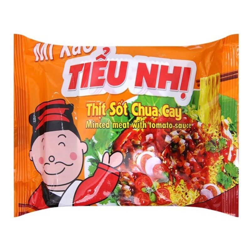 Thùng 30 gói mì xào tiểu nhị 72g