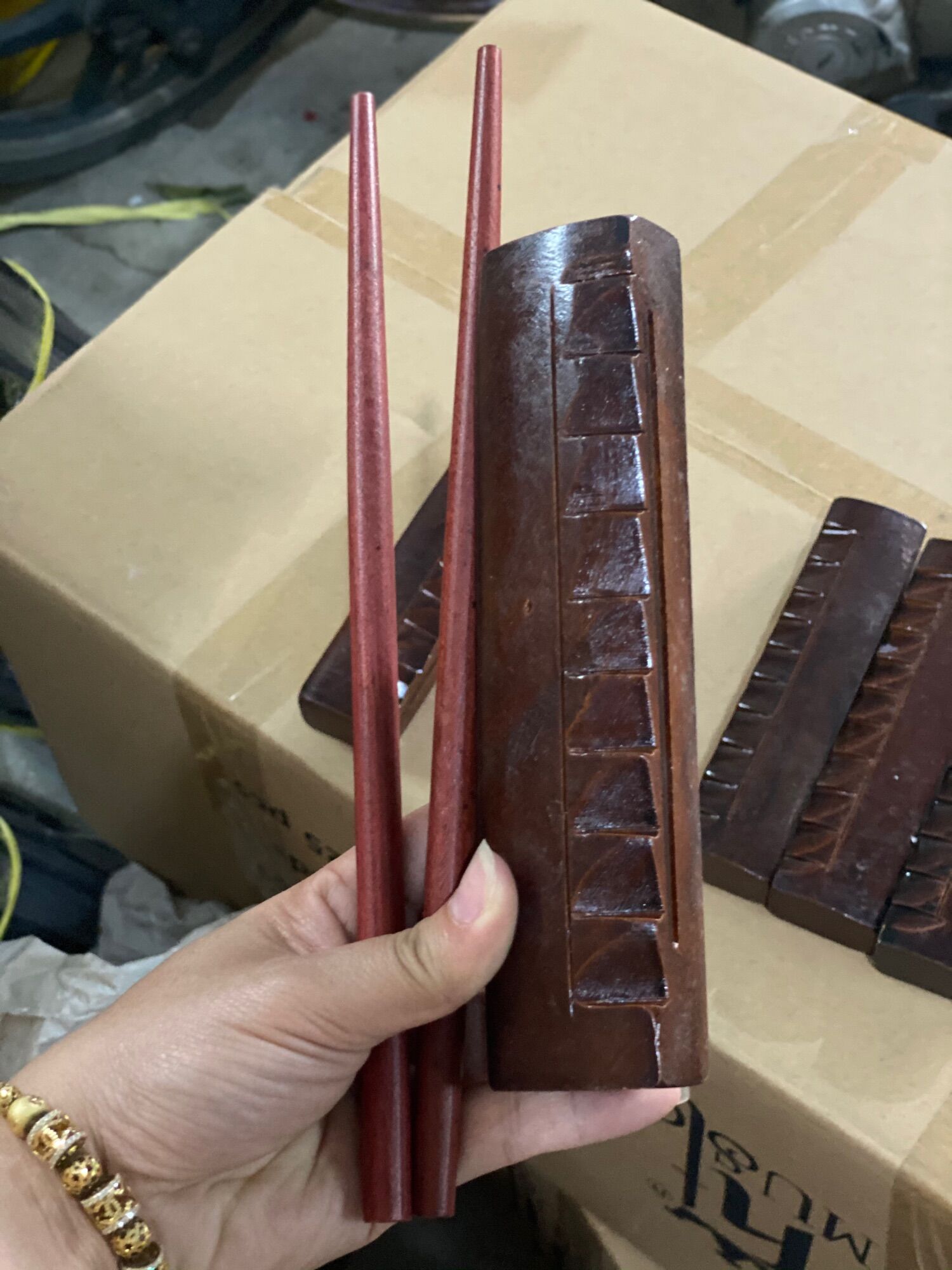 Mõ gỗ học sinh học nhạc, phách gỗ học nhạc