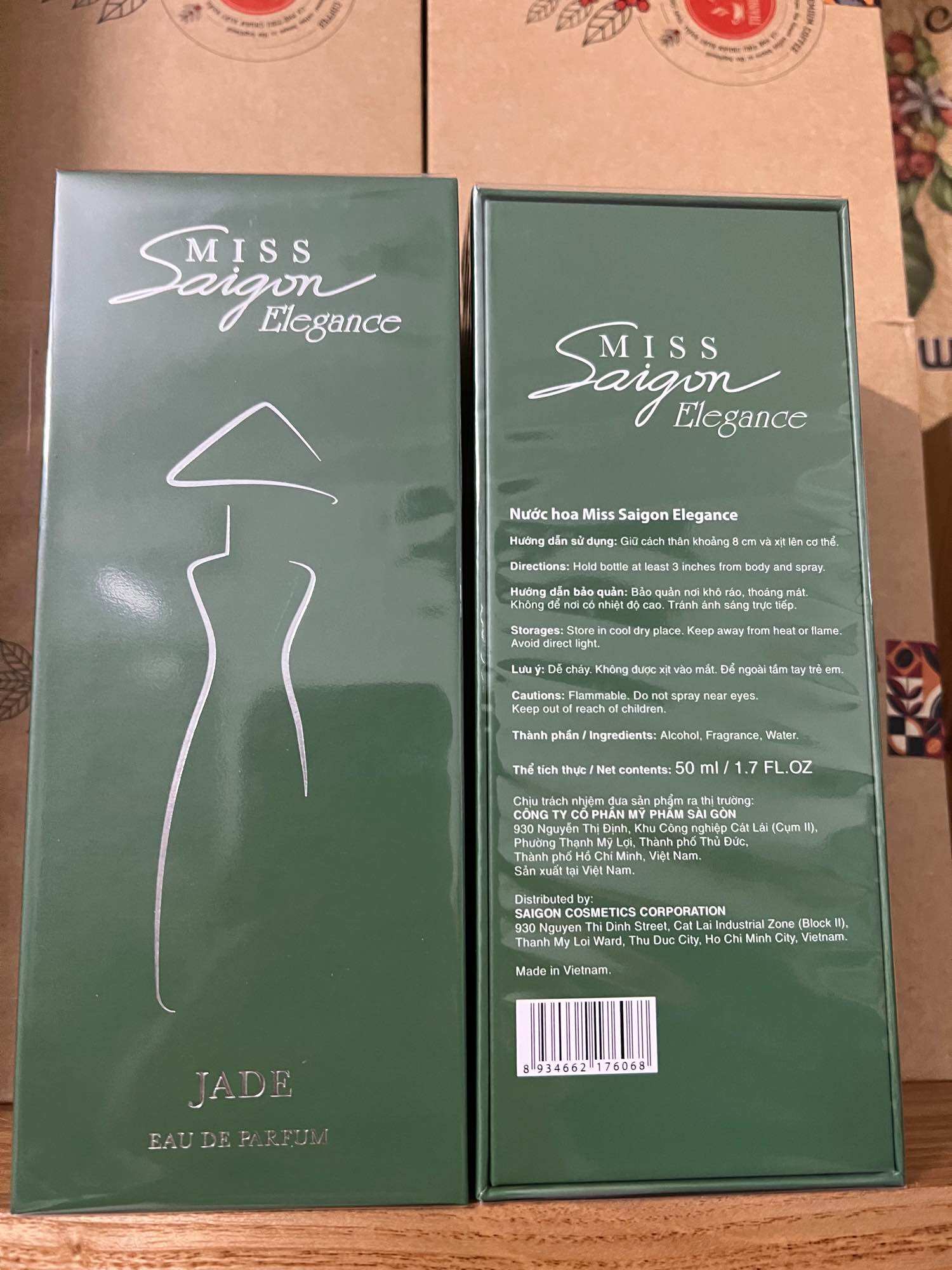 Nước hoa miss saigon ELegance (N6 ) màu xanh lá