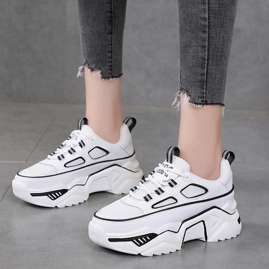 Giày thể thao nữ phản quang Ulzzang MK