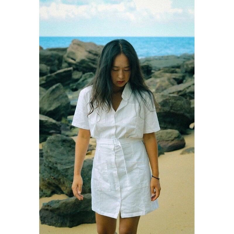 Linen Dress - Đầm sơ mi linen