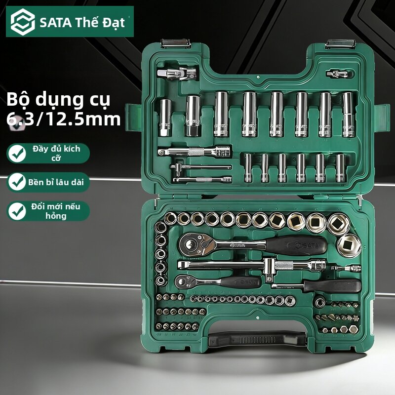 SATA | Car Repair Tool Set 88 Pieces Giá 6,678,000 Đồng*Miễn phí vận chuyển