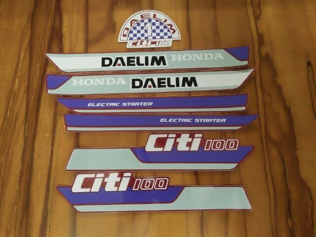 Bộ tem honda citi màu đỏ hàng nhập Thái Lan
