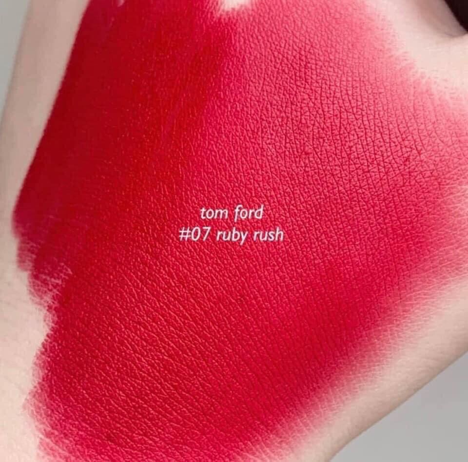 Son Tom Ford Ruby Rush 07 Màu Đỏ Ruby