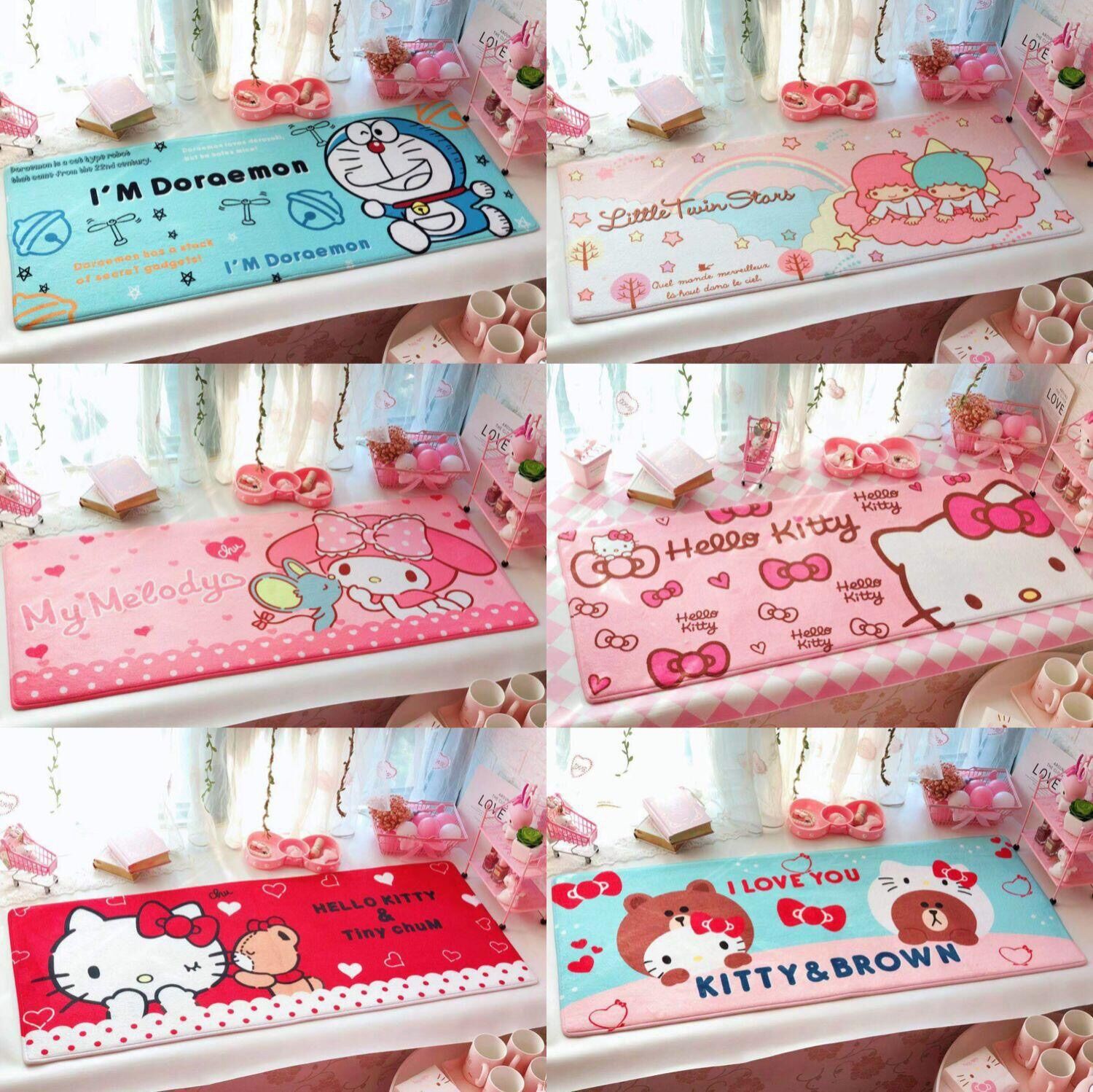 Thảm bông size 45*120cm HELLO KITTY