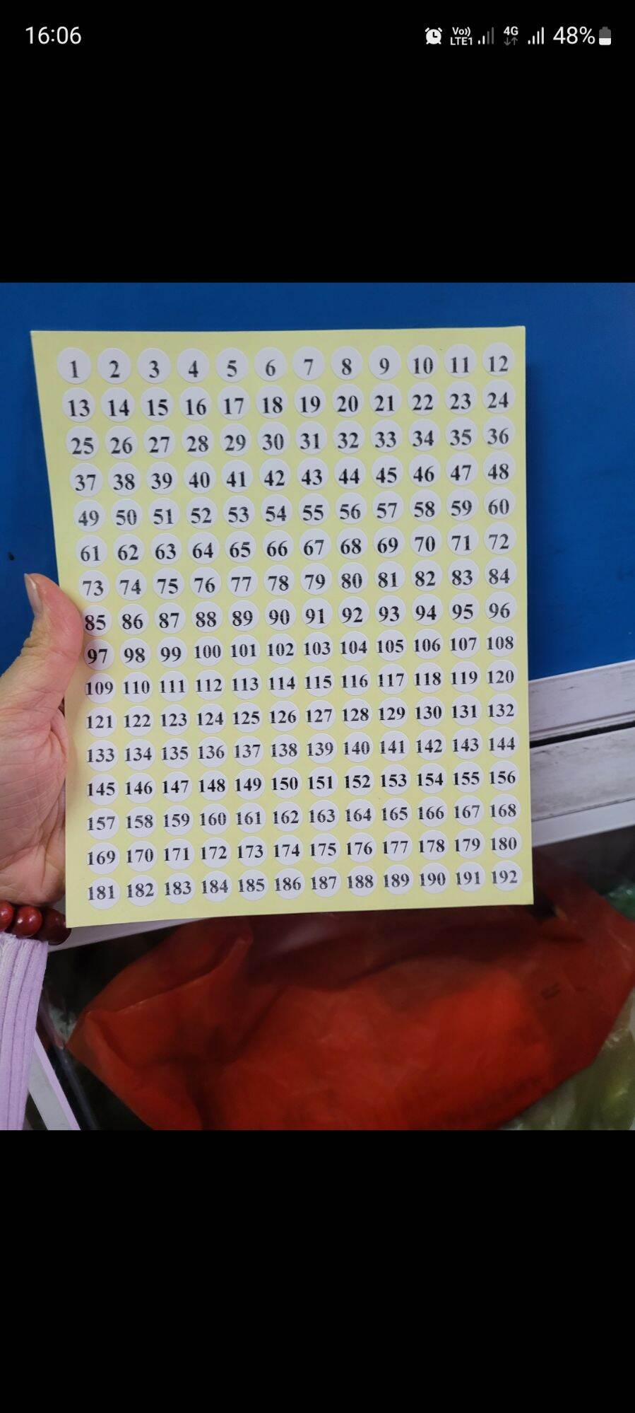 Tem số tròn 1.1cm